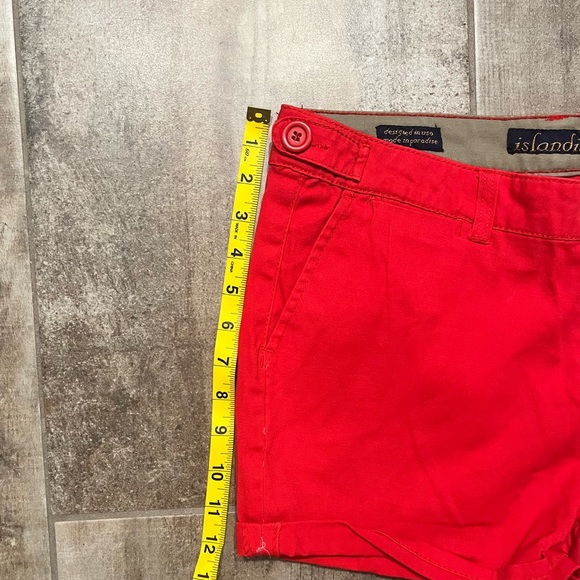 NWT Islandia Red Short Shorts-Size 9 - Picture 7 of 7